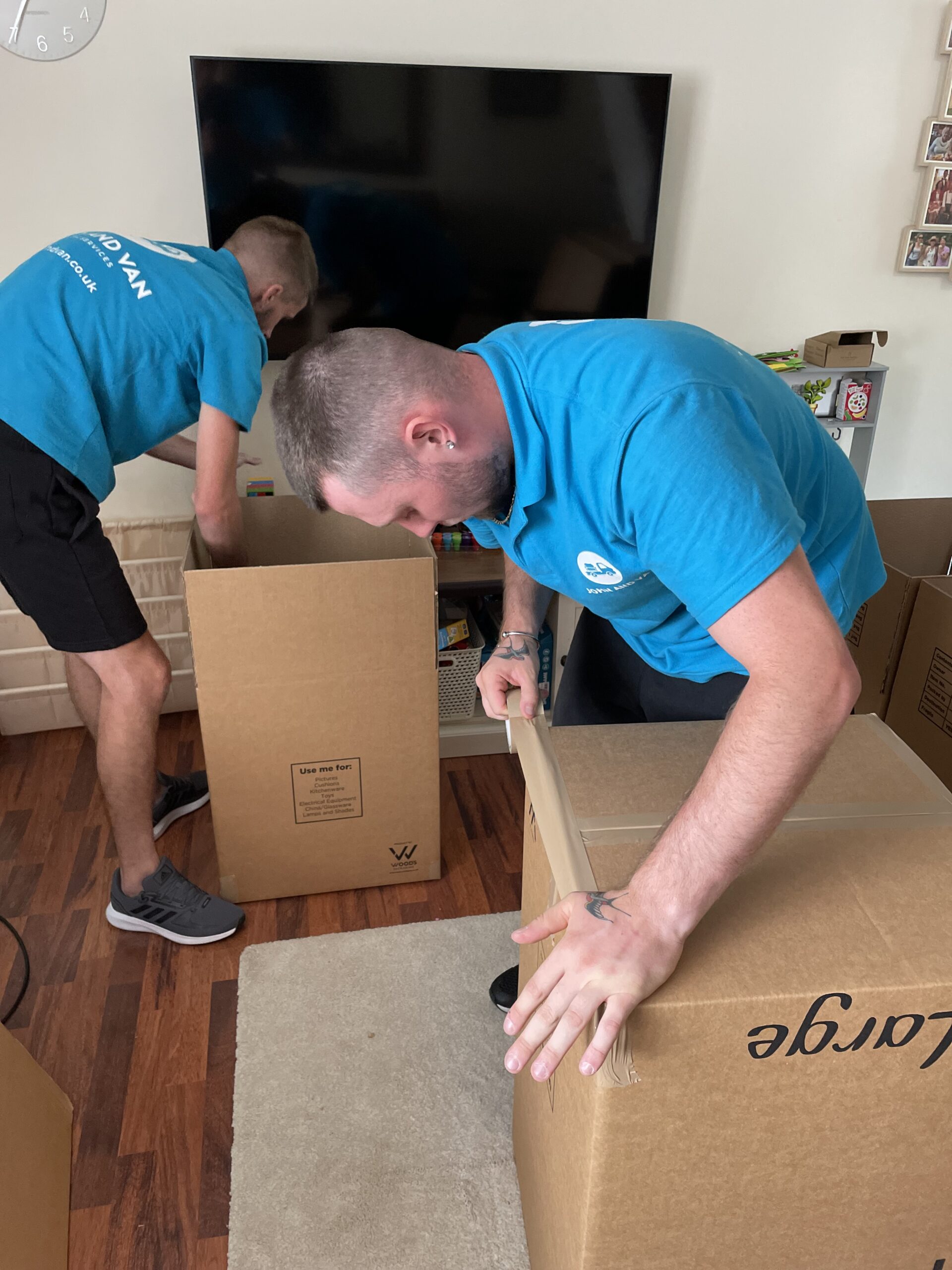 Packing services with Hatfield removals company