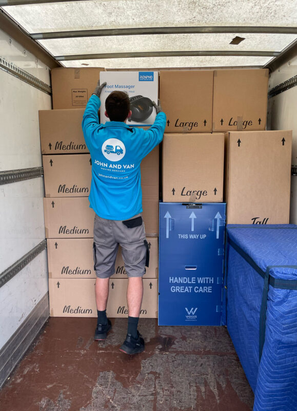 Packaging materials with Hatfield removals company