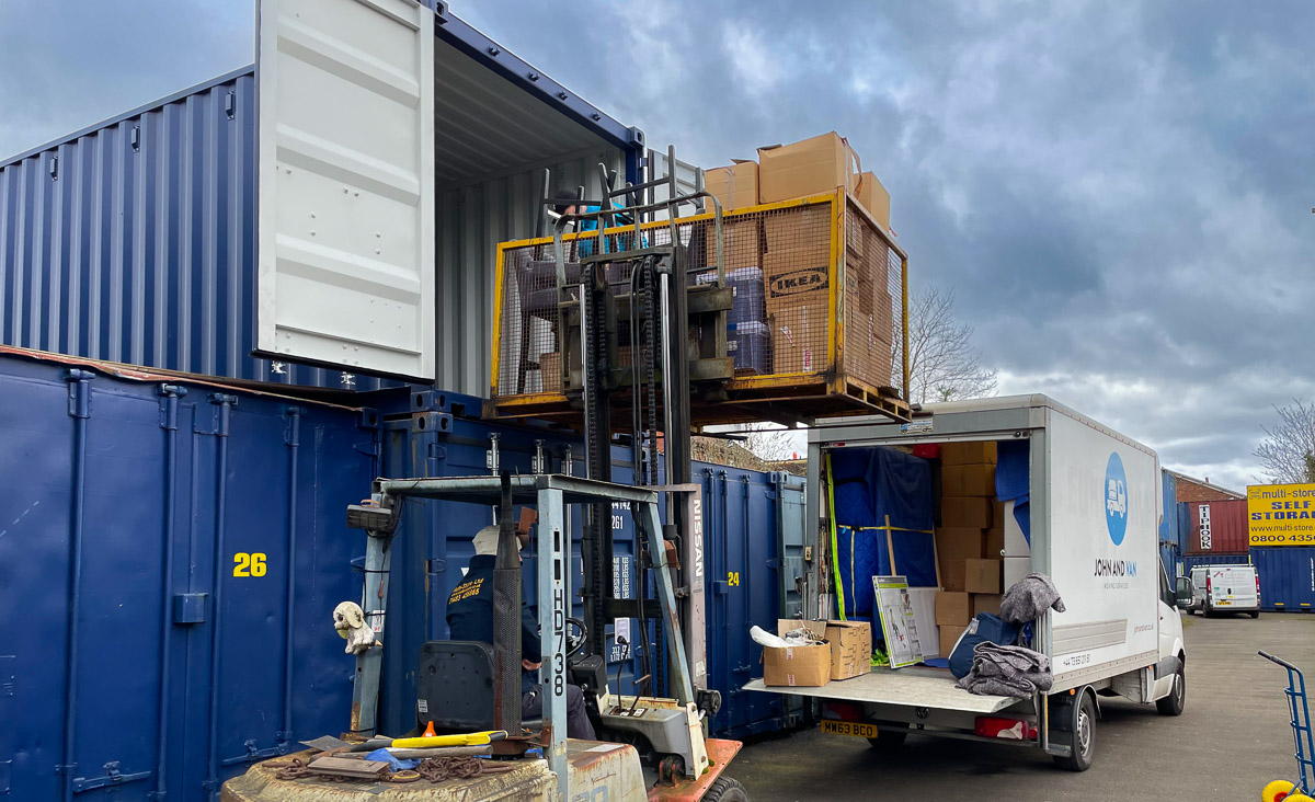 Storage solutins with Hatfield removals company